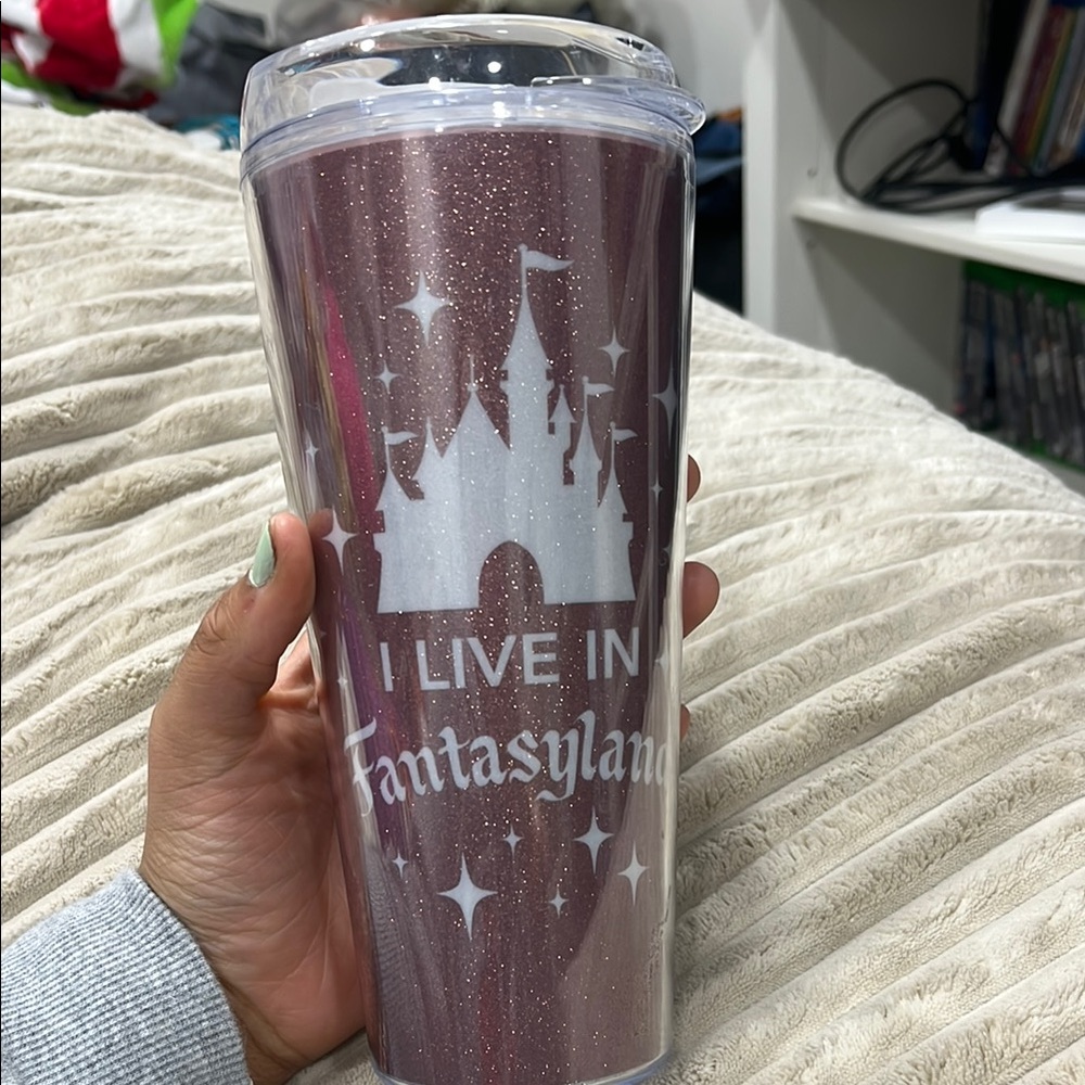 Fantasyland Glitter Tumbler